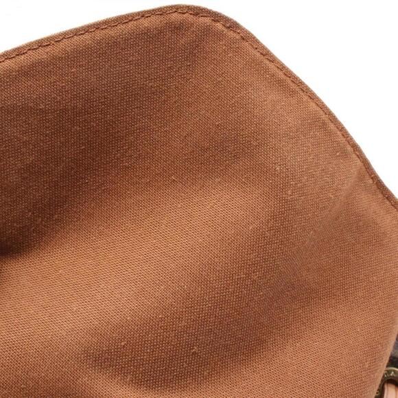 LOUIS VUITTON Brown Monogram Leather Backpack - Picture 7 of 10